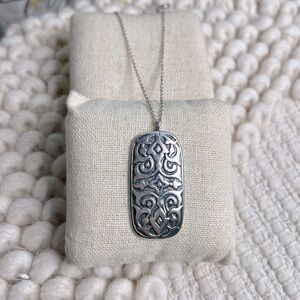 Silpada Sterling Silver “Basilica” Necklace